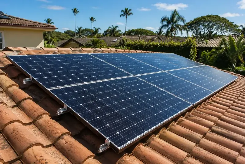 Installation de panneaux solaires à Villemain