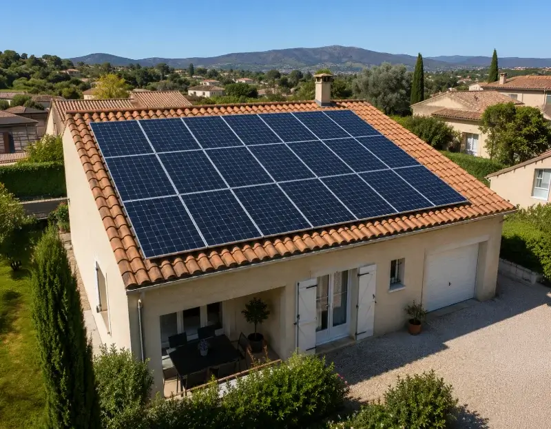 Prime à l'autoconsommation panneaux solaires Villemain — aide financière de l'État